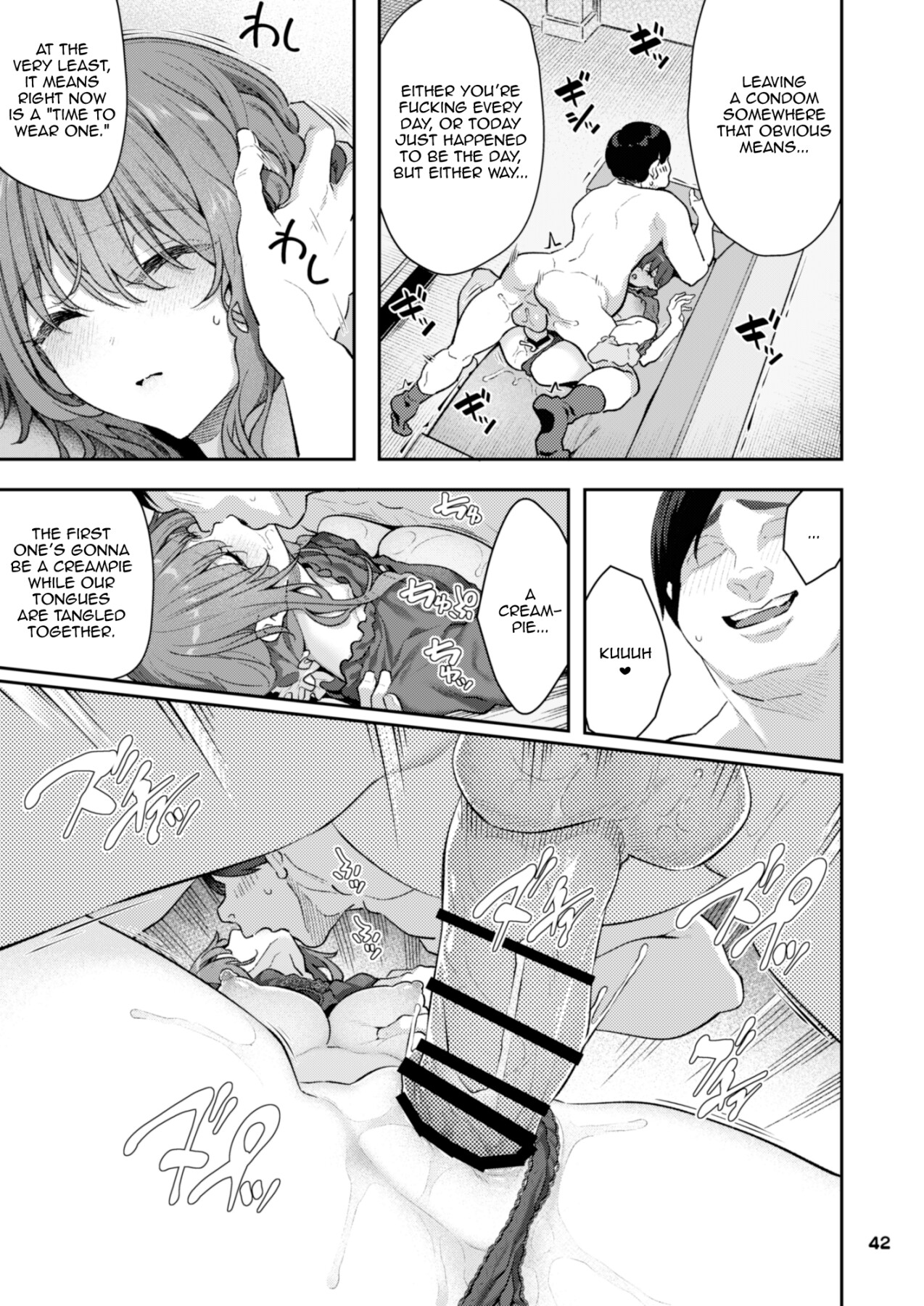 Hentai Manga Comic-Yoshino Miyuki (24), former subordinate, newly married, in casual clothes and a suit-Read-42